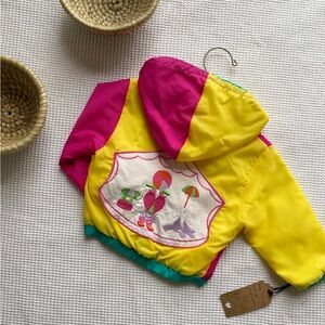 Vintage Winning Colours Colorful Kids Jacket with Fun Design